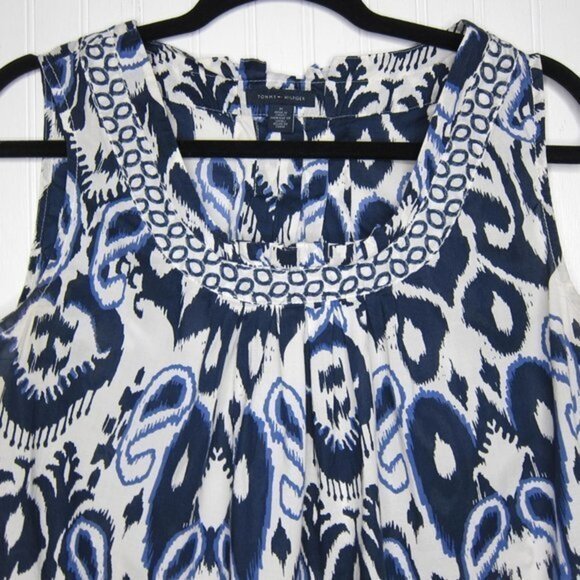 Tommy Hilfiger Patterned Sleeveless Top Size M - Picture 5 of 10